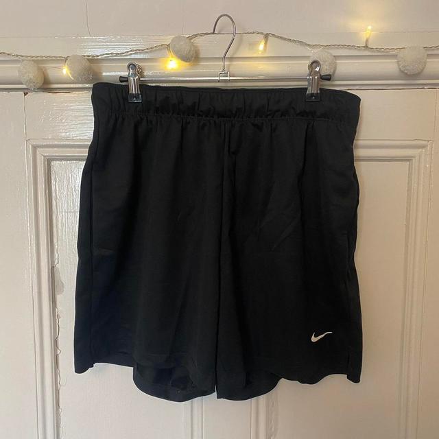 Nike Women's Shorts - Black - UK 12 on Productcaster.