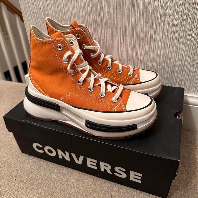 Converse Women's Trainers - Orange - UK 6 on Productcaster.