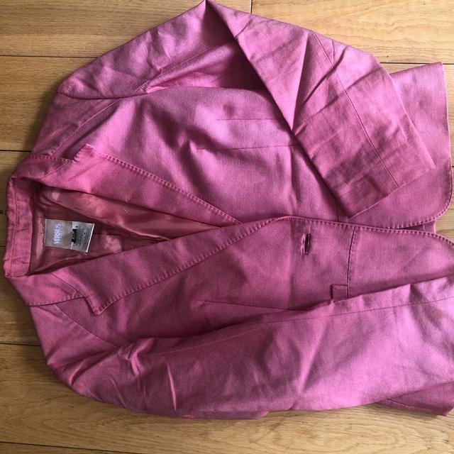 Versus Women's Blazer Jacket - Pink - S on Productcaster.