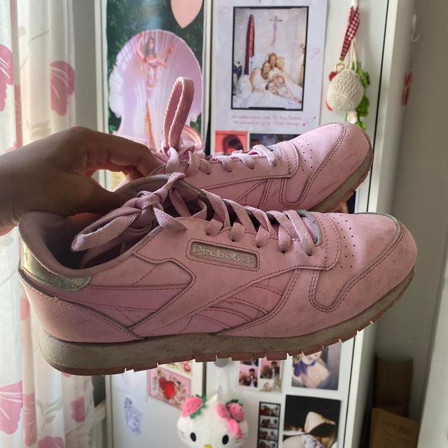 Reebok Women's Trainers - Pink/White - UK 5 on Productcaster.