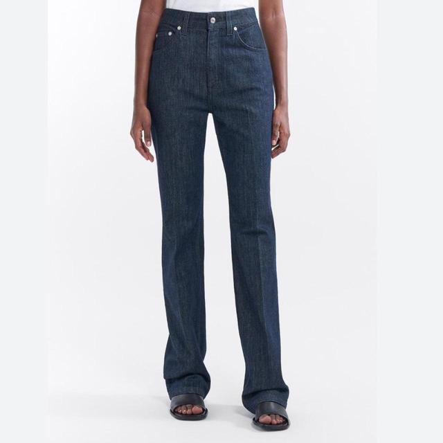 Filippa K Women's High waisted Jeans - Navy - UK 10 on Productcaster.