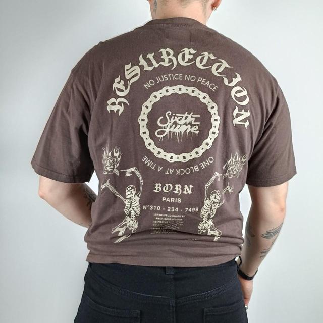 Sixth June Men's T-shirt - Brown - M on Productcaster.