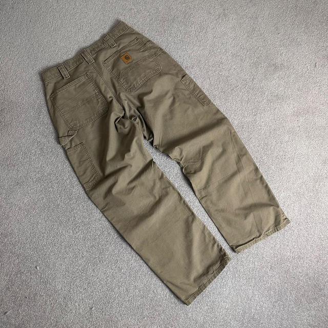 Carhartt Men's Cargo Trousers - Khaki - 31" on Productcaster.