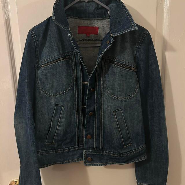 French Connection Women's Denim Jacket - Blue/Navy - XS on Productcaster.