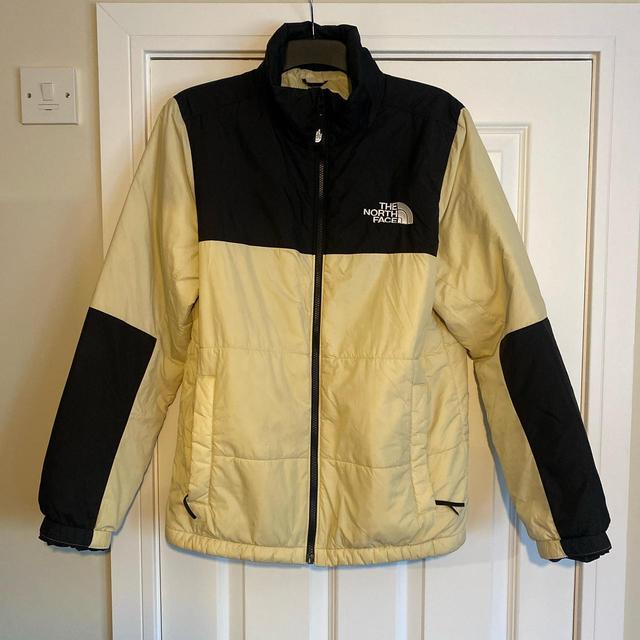 The North Face Men's Puffer Jacket - Cream/Black - M on Productcaster.