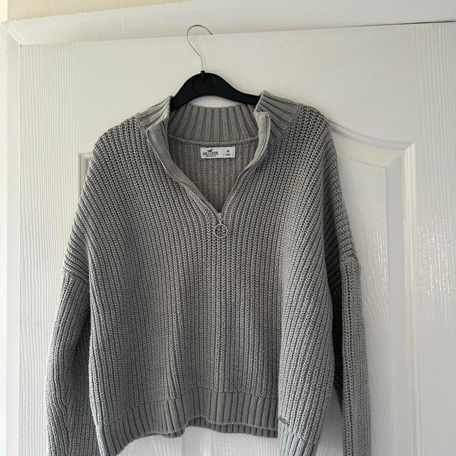 Hollister Co. Women's Jumper - Grey - M on Productcaster.