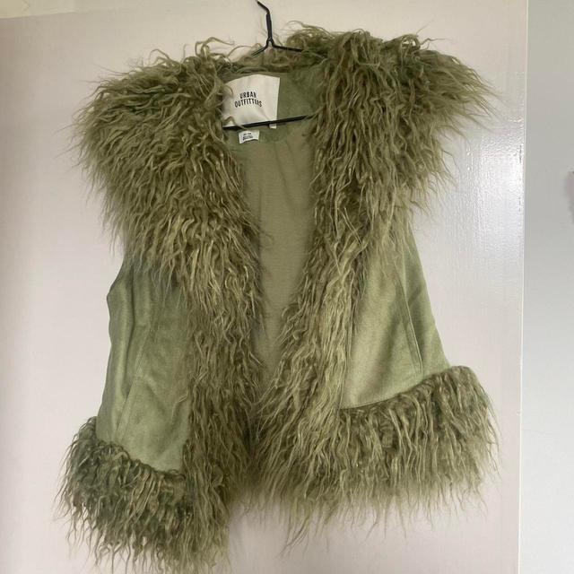 Urban Outfitters Women's Gilet - Green - XS on Productcaster.