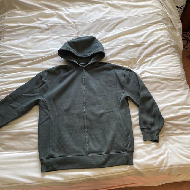 A-COLD-WALL Men's Hoodie - Green/Grey - S on Productcaster.