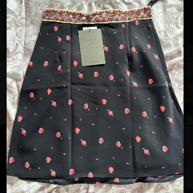 Women's Skirt - Black/Red - UK 6 on Productcaster.