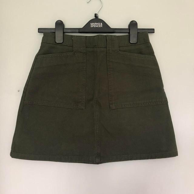 Urban Outfitters Women's Mini Skirt - Khaki - S on Productcaster.