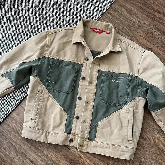 Supreme Men's Jacket - Tan/Khaki - XL on Productcaster.