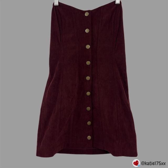 Urban Outfitters Women's Bodycon Dress - Burgundy - S on Productcaster.