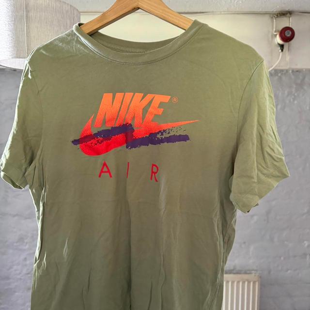 Nike Men's T-shirt - Green - S on Productcaster.