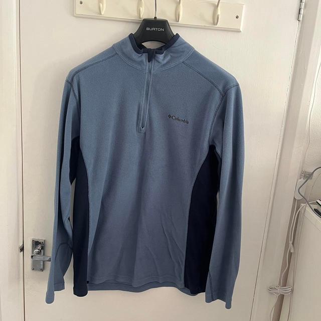 Columbia Sportswear Men's Sweatshirt - Blue/Navy - L on Productcaster.