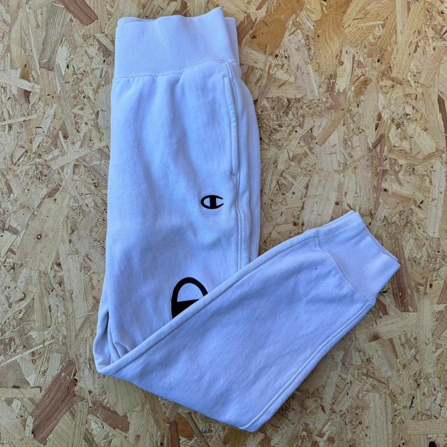 Champion Men's Sweatpants - White - S on Productcaster.