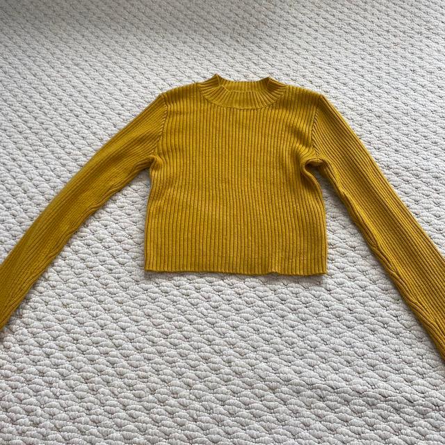 Topshop Women's Jumper - Yellow - 10 on Productcaster.