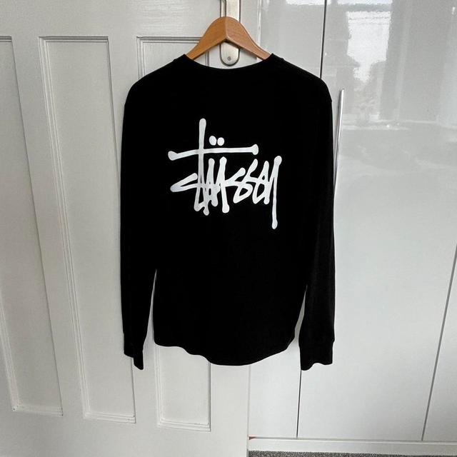 Stüssy Men's T-shirt - Black - S on Productcaster.