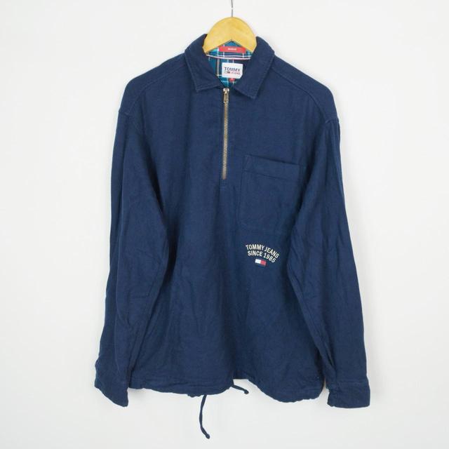 Tommy Hilfiger Men's Casual Jacket - Navy - M on Productcaster.