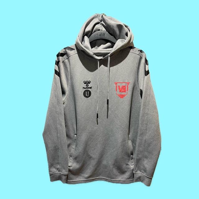 Hummel Men's Hoodie - Grey - S on Productcaster.