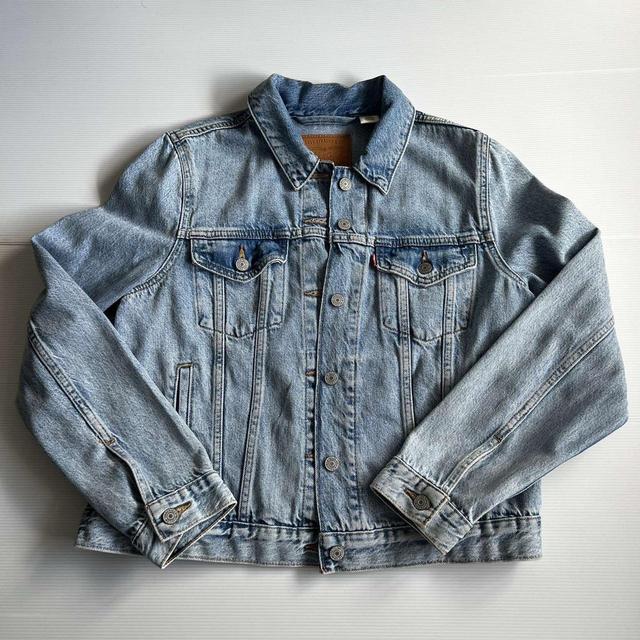 Levi's Women's Jacket - Blue - L on Productcaster.