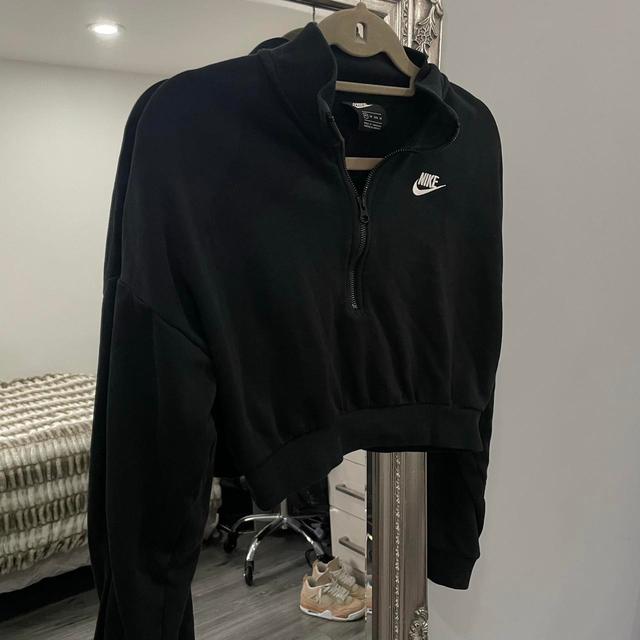 Nike Women's Sweatshirt - Black - XS on Productcaster.