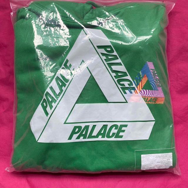 Palace Men's Hoodie - Green - M on Productcaster.