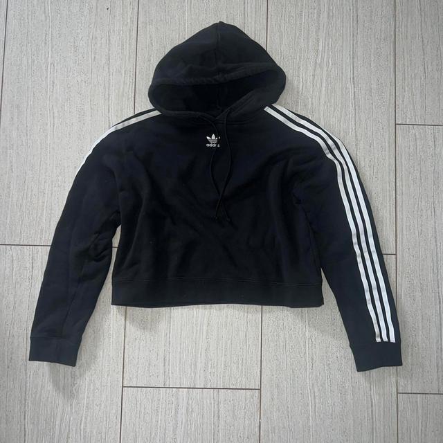 Adidas Women's Hoodie - Black - S on Productcaster.