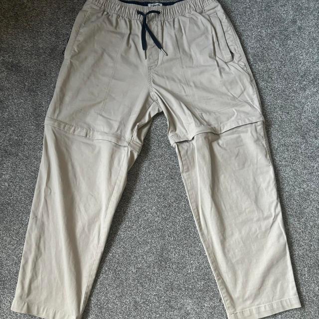 Tommy Hilfiger Men's Trousers - Cream/Tan - M on Productcaster.