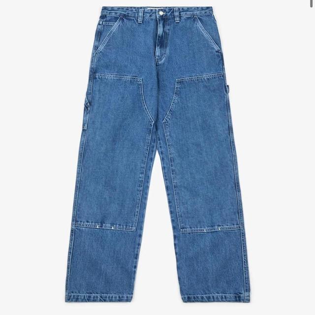 Stüssy Men's Wide leg Jeans - Blue - 32" on Productcaster.