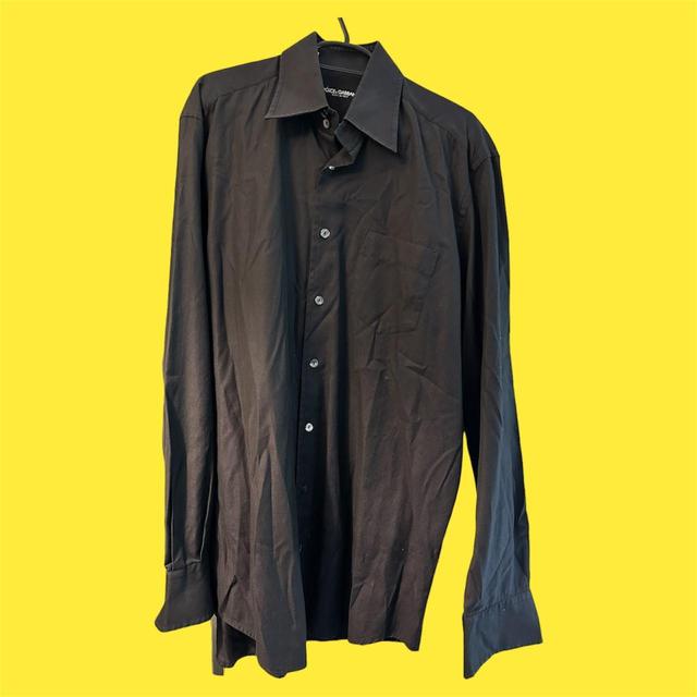 Dolce & Gabbana Men's Shirt - Black on Productcaster.