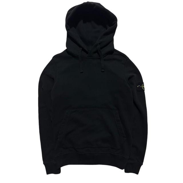 Stone Island Men's Hoodie - Black - S on Productcaster.