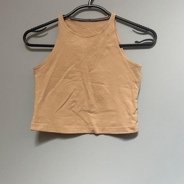 American Apparel Women's Crop top - Tan - XS on Productcaster.