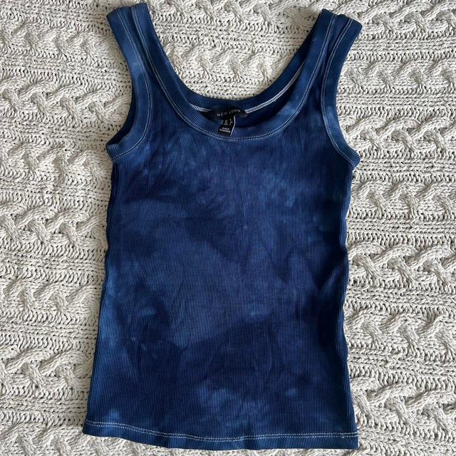 New Look Women's Vest - Blue/Navy - 6 on Productcaster.