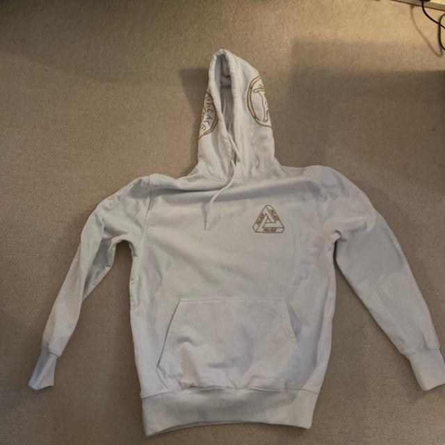 Palace Men's Hoodie - White - S on Productcaster.