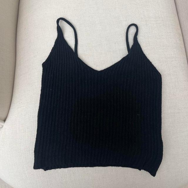 Brandy Melville Women's Vest - Black - One size on Productcaster.