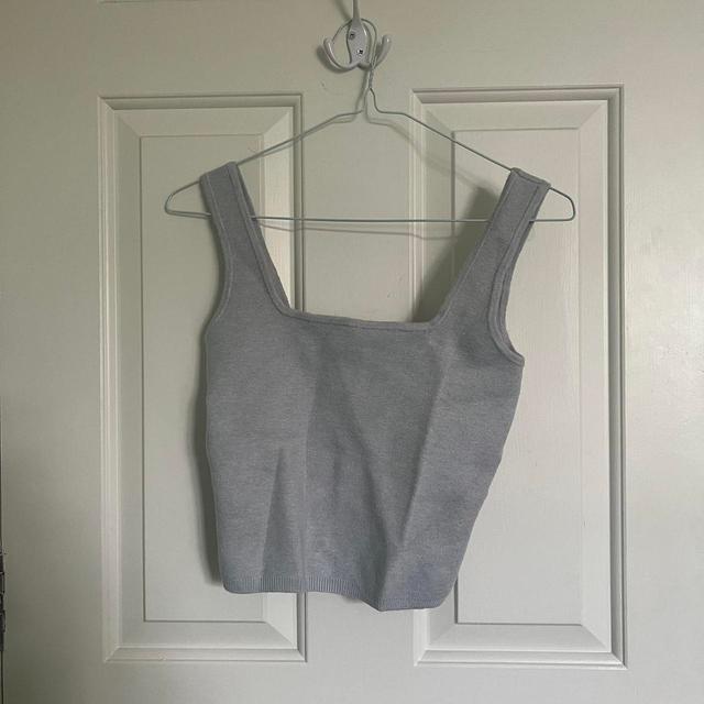 Abercrombie & Fitch Women's Crop top - Grey - XS on Productcaster.