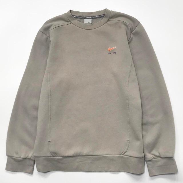 Nike Men's Sweatshirt - Tan - S on Productcaster.