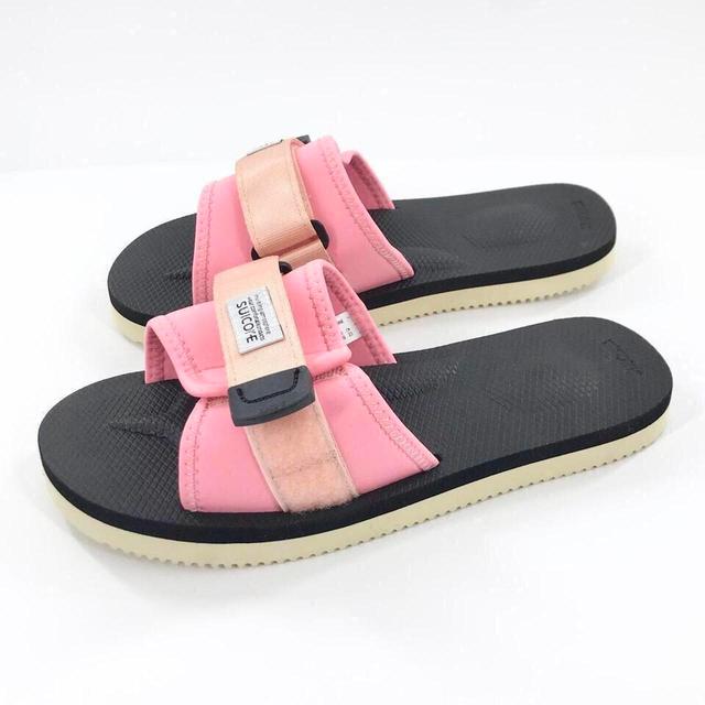 Suicoke Women's Slides - Pink - UK 3 on Productcaster.