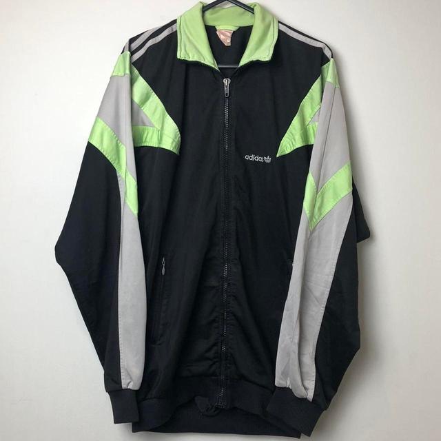 Adidas Men's Cardigan - Black - L on Productcaster.