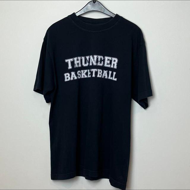 Vintage Men's T-shirt - Black - S on Productcaster.