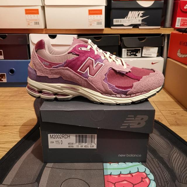 New Balance Men's Trainers - White/Pink - UK 11 on Productcaster.