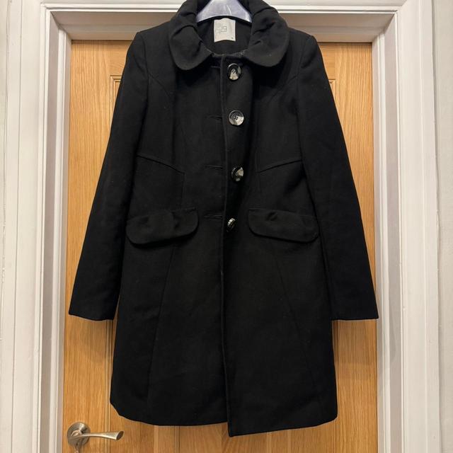 Sainsbury's TU Women's Peacoat - Black - UK 10 on Productcaster.