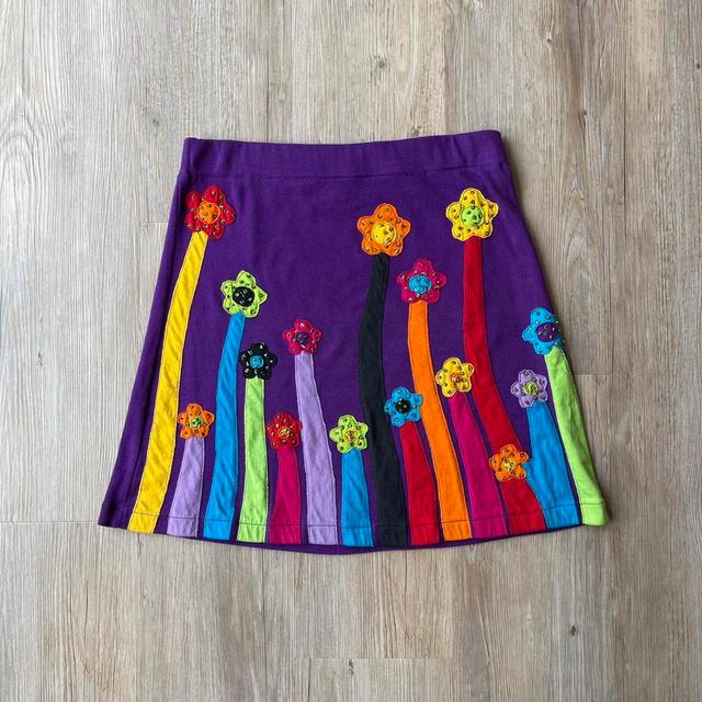 Old Gringo Women's Skirt - Purple/Multi - 29" on Productcaster.