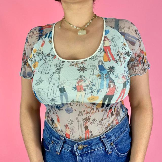 Vintage Women's Top - Multi - One size on Productcaster.