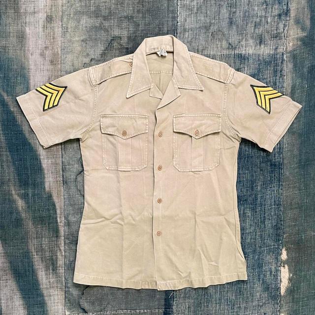 Vintage Men's Shirt - Cream - XS on Productcaster.