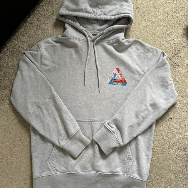 Palace Men's Hoodie - Grey - S on Productcaster.