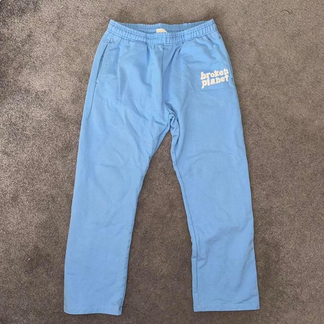 Broken Planet Men's Sweatpants - Blue - XL on Productcaster.