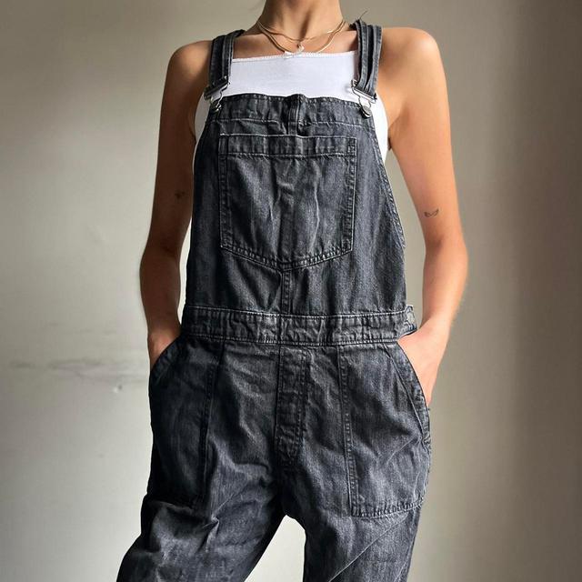 Gap Women's Dungarees - Grey - UK 12 on Productcaster.