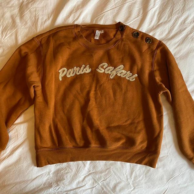 & Other Stories Women's Sweatshirt - Orange - 10 on Productcaster.