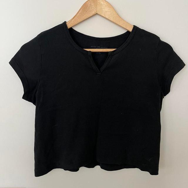 Brandy Melville Women's Crop top - Black - One size on Productcaster.